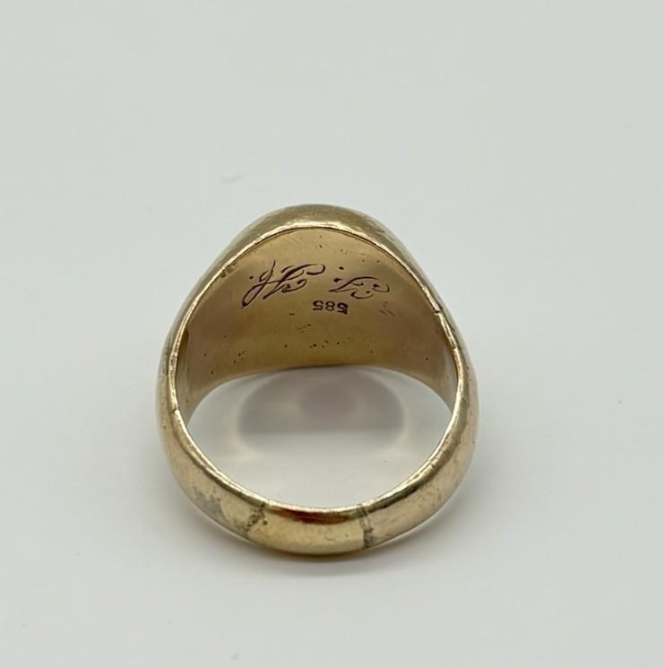 Antiker Schwerer Siegelring aus 585er Gold, Ca 17,1g - Ludowinger