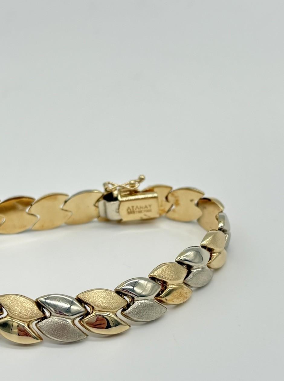 Armband Atasay aus 585/000 14k Bicolor Gold - Ludowinger