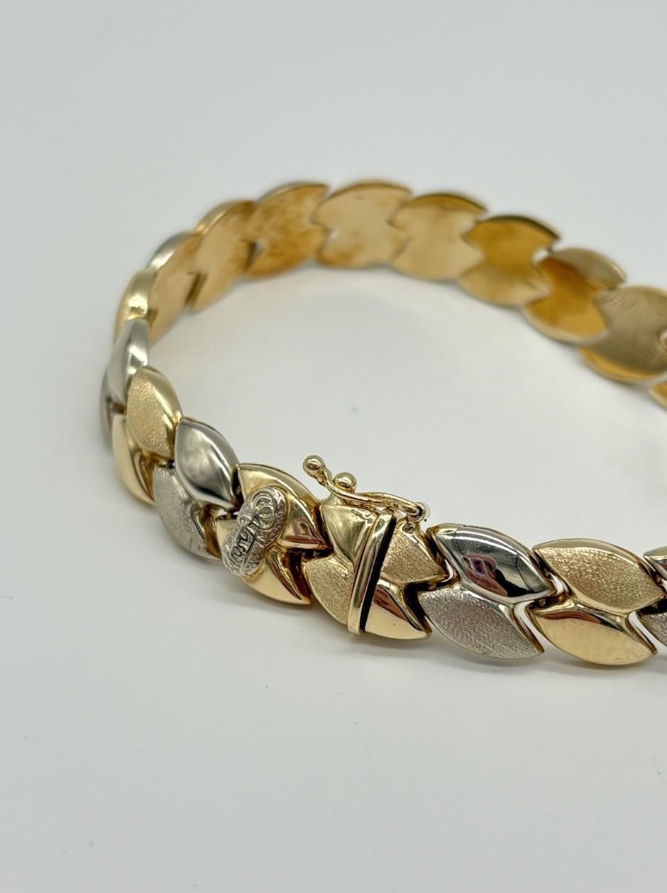 Armband Atasay aus 585/000 14k Bicolor Gold - Ludowinger
