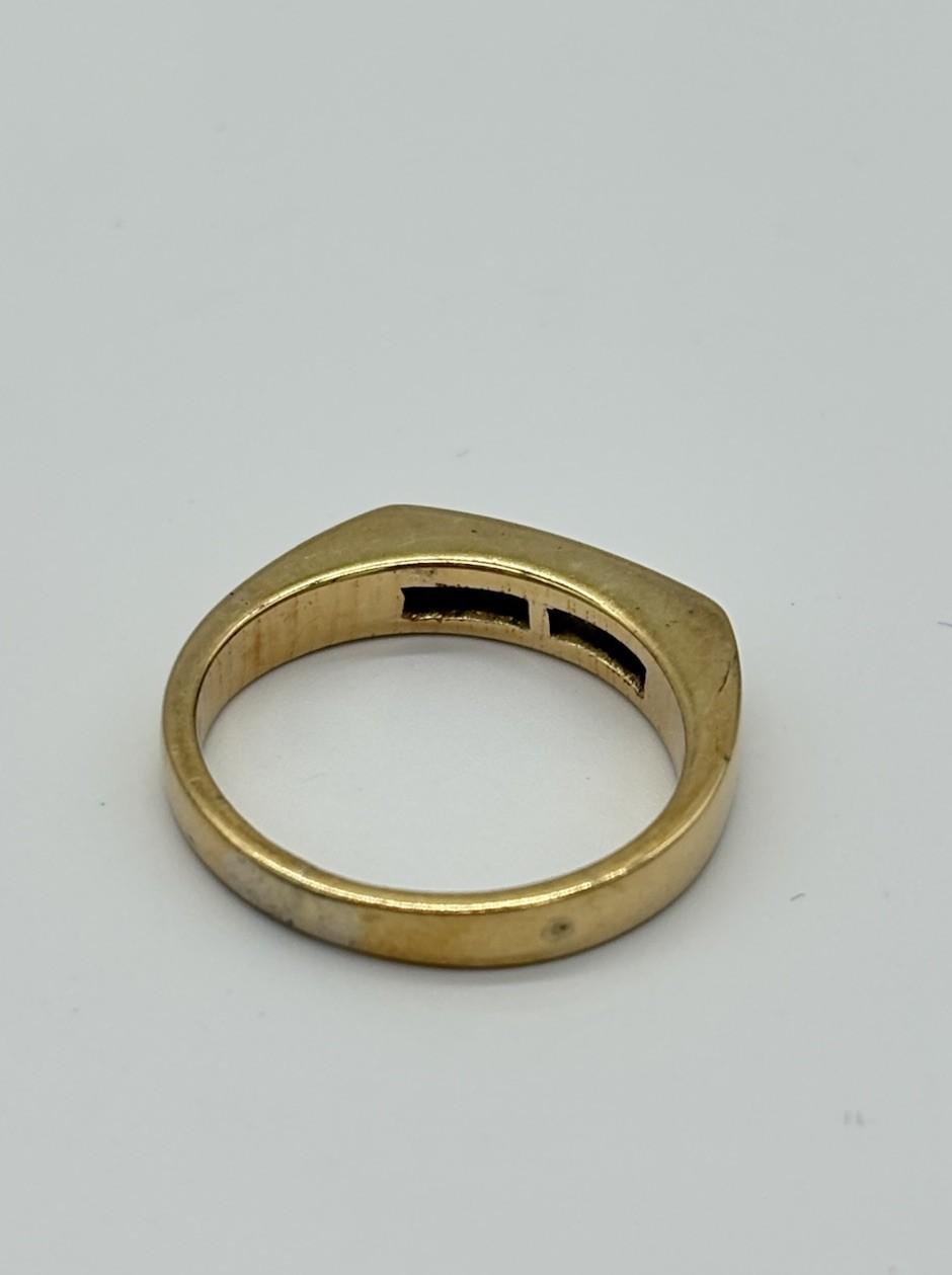 Bandring aus 585er Gold mit Diamanten - Ludowinger