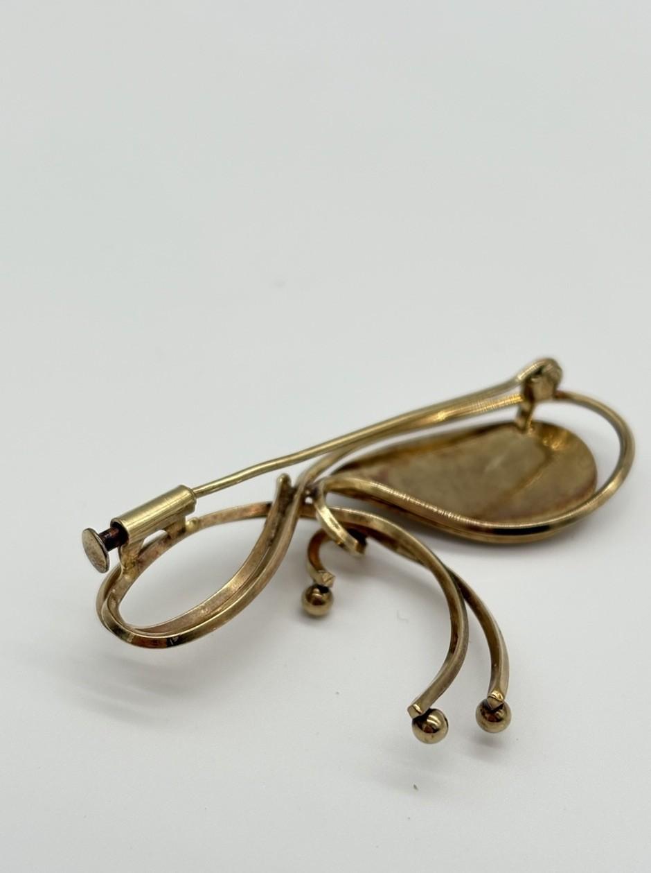 Brosche aus 333/000 8k Gelbgold - Ludowinger