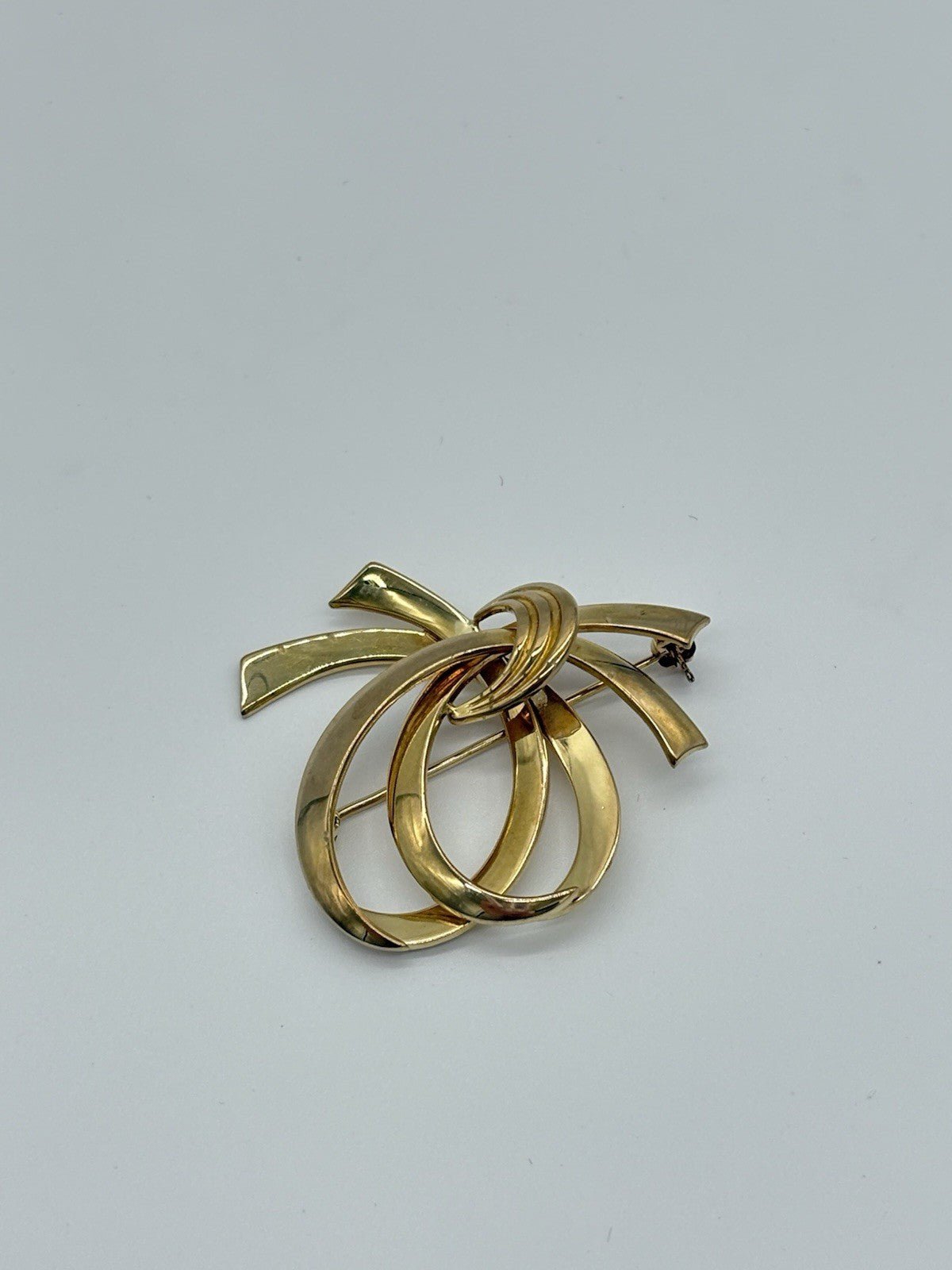 Crown Trifari Brosche aus 333er Gold ca 5,3g - Ludowinger