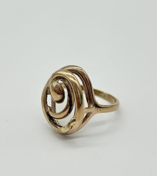 Damenring aus 585/000 14K Gold, RG 56/57 - Ludowinger